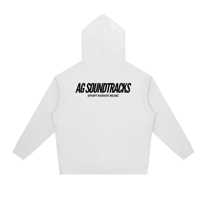 White SKM Hoodie