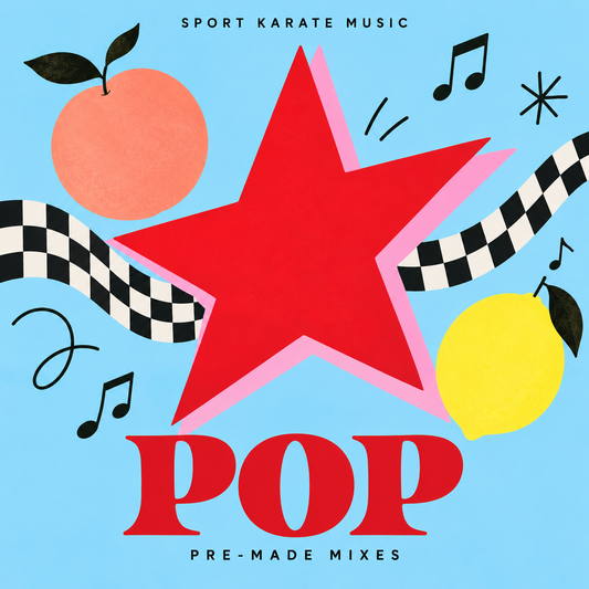 Sport Karate Music pop pre-made mixes cover artwork