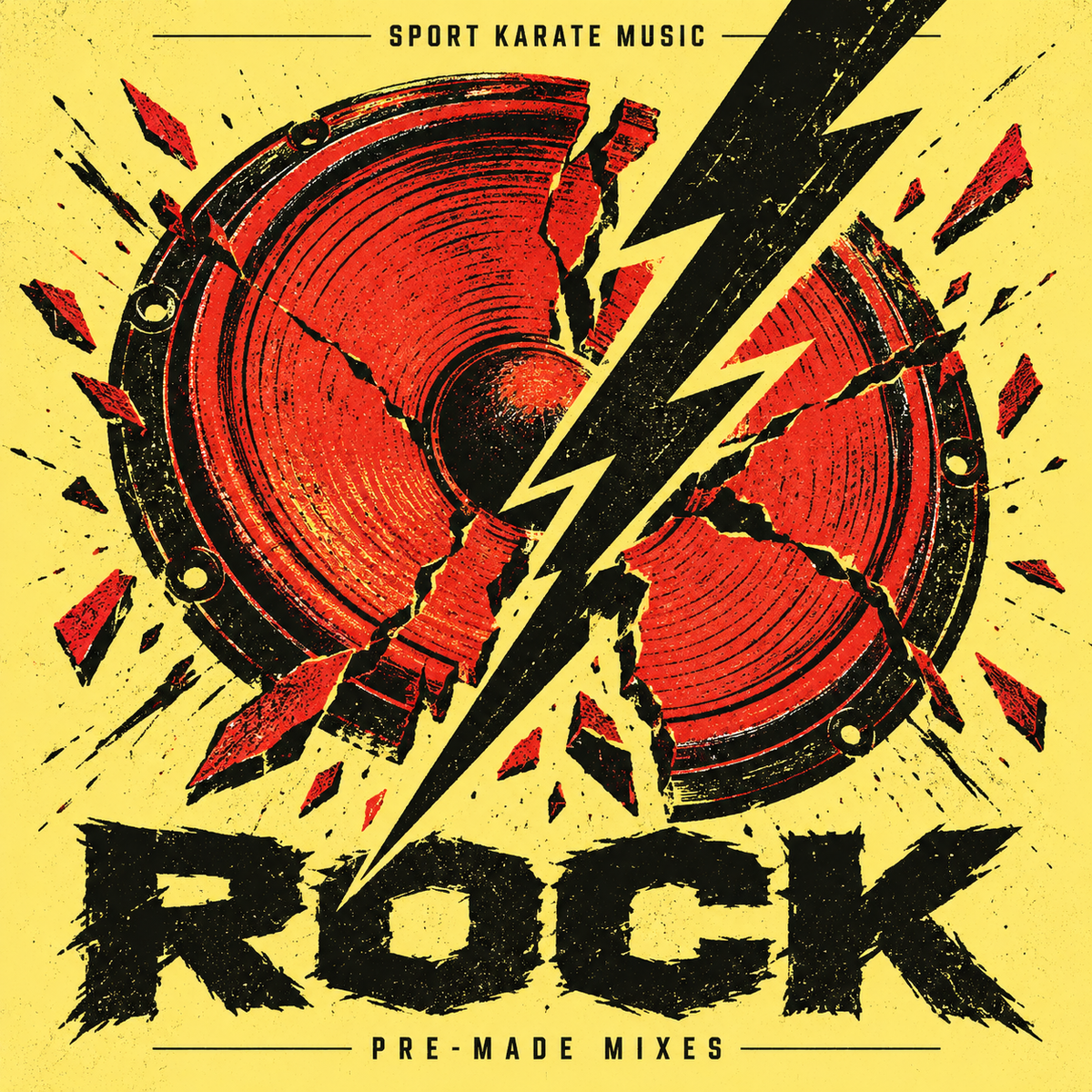 Sport Karate Music rock pre-made mixes cover artwork